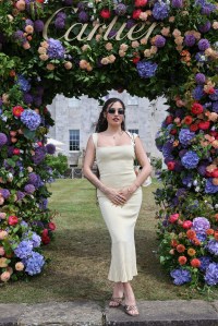 CHICHESTER, ENGLAND - JULY 14: Mabel attends Cartier Style Et Luxe at the Goodwood Festival of Speed on July 14, 2024 in Chichester, England. (Photo by Max Cisotti/Dave Benett)