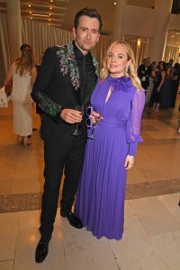 David Tennant and Georgia Tennant attend the Champagne Taittinger reception at the 2024 BAFTA Television Awards with P&O Cruises at The Royal Festival Hall on May 12, 2024 in London, England.