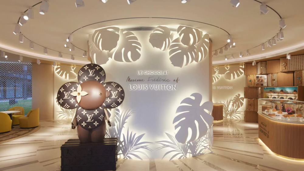 Le Chocolat Maxime Frédéric at Shanghai's Taikoo Li Qiantan shopping mall.