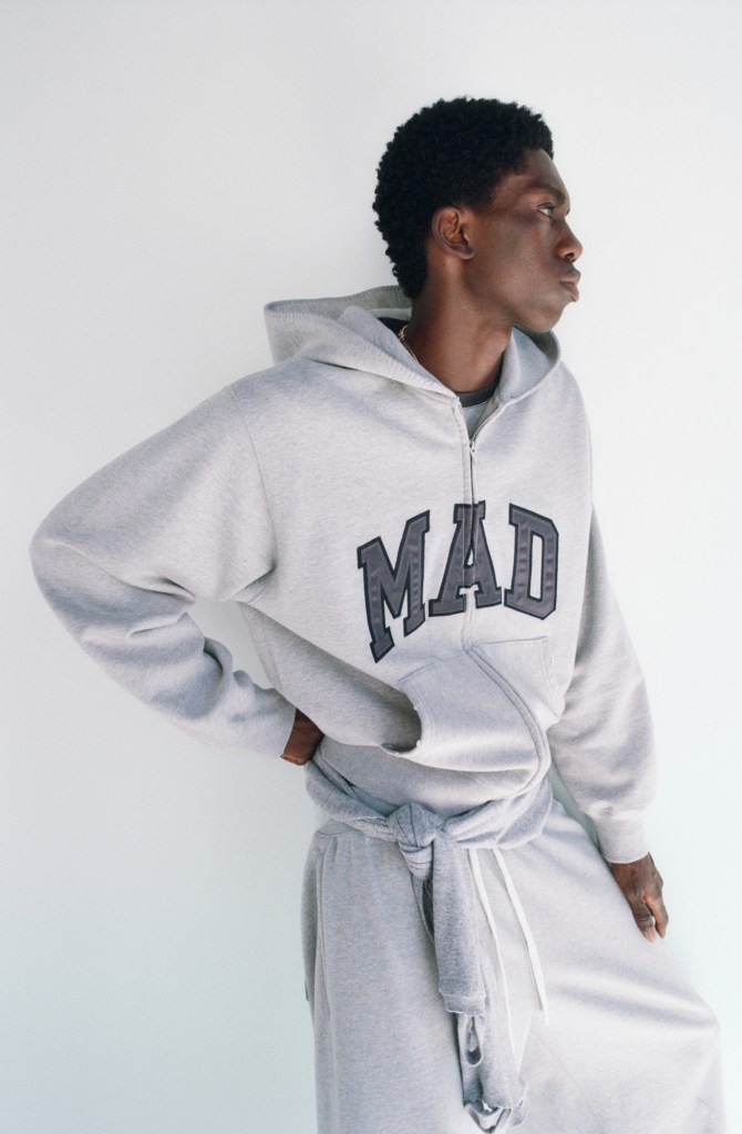 A look from the Gap x Madhappy collaboration.