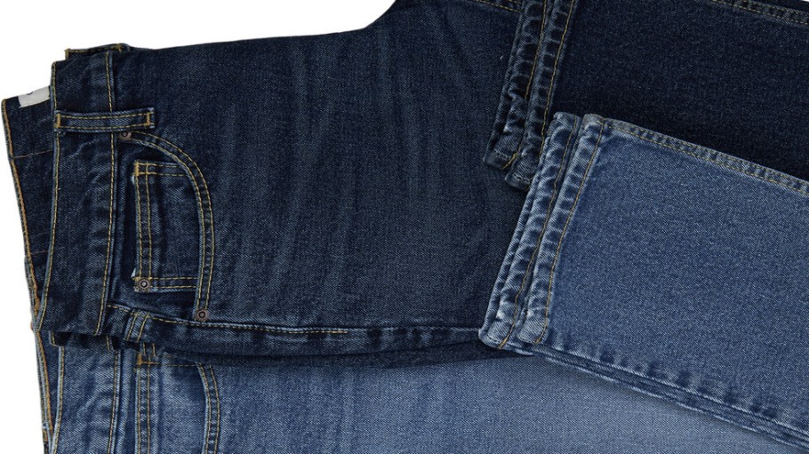 Two pairs of jeans by Global Denim