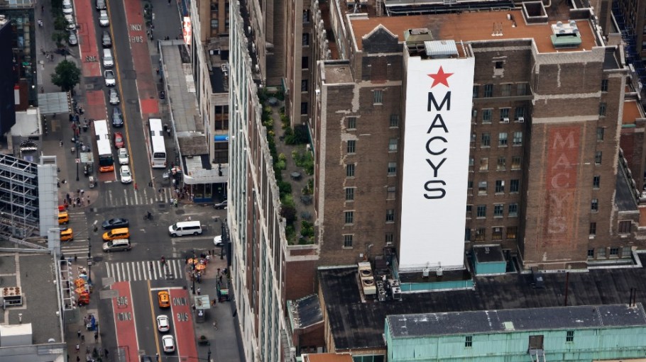 Macy's department store in Herald Square, New York City.