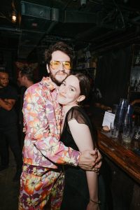 James Scully and Victoria Pedretti