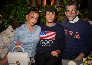 Emma Chamberlain, Peter McPoland and Michael Chamberlain