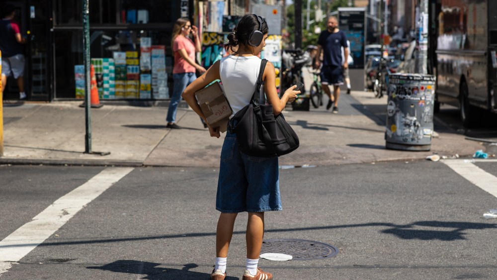 Street style in New York.