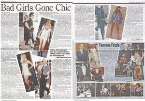 "Bad Girls Gone Chic" appeared in WWD on Aug. 21, 2007.