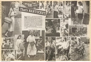 black and white collage of people in breezy summer attire