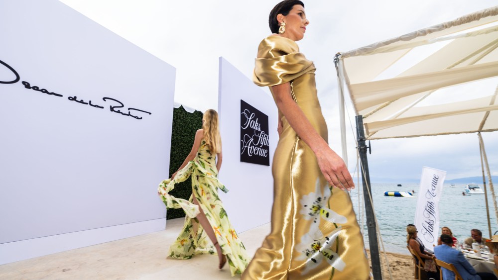 SAN FRANCISCO, CA - August 3 - Amanda Pizziconi attends Oscar de la Renta and Saks Fifth Avenue host Fashion Show benefitting The League to Save Lake Tahoe on August 3rd 2024 at Lake Tahoe in San Francisco, CA (Photo - Drew Altizer)