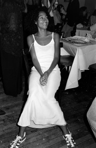 Tracee Ellis Ross attends a party for Allison Wise at the Flatiron, a restaurant in New York, on Aug. 6, 1993.