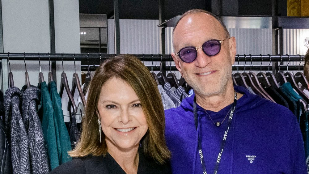 Elyse Walker and Gary Wassner at the 2023 opening of the Elyse Walker Madison Avenue store in New York.