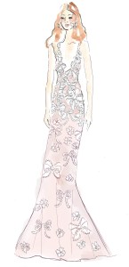 “‘A Return to Pretty,’ the spring collection evokes romance and whimsy, inspired by photographer Norman Parkinson and interior designer Victor Grandpierre.” — Rebecca Hessel Cohen