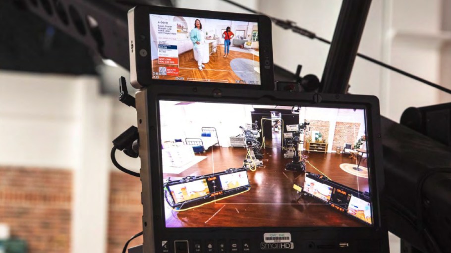 QVC set monitor