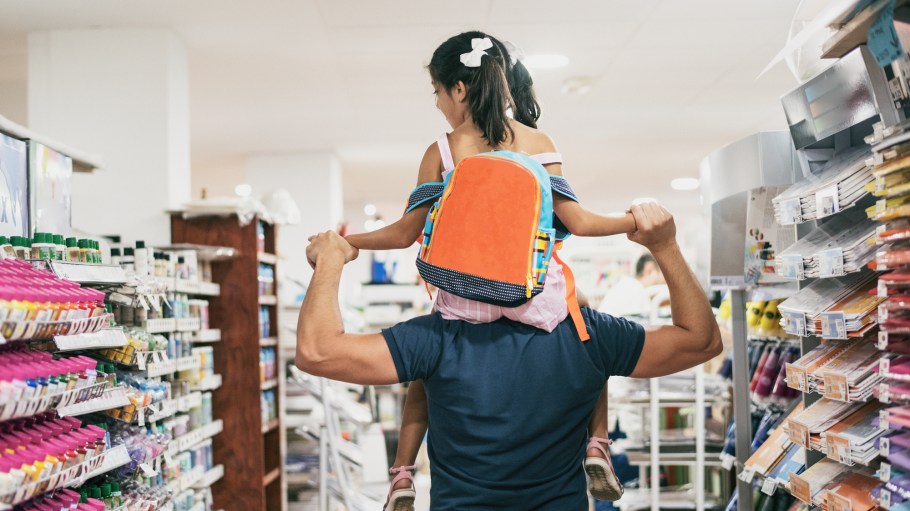 back to school shopping