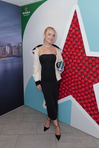 NEW YORK, NEW YORK - AUGUST 26: Morgan Riddle enjoying a limited-edition LOVE.LOVE Heineken 0.0 at the US Open Tennis Championships - USTA Billie Jean King National Tennis Center on August 26, 2024 in New York City. (Photo by Craig Barritt/Getty Images for Heineken)