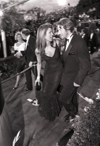 Cindy Crawford and Richard Gere arriving to The Academy Award Ceremony in 1992.