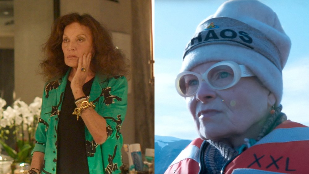 fashion documentaries, 'Diane von Furstenberg: Woman in Charge,' 'Westwood: Punk, Icon, Activist'