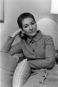 Opera singer Maria Callas poses for portraits during an interview on November 21, 1970 in New York City.