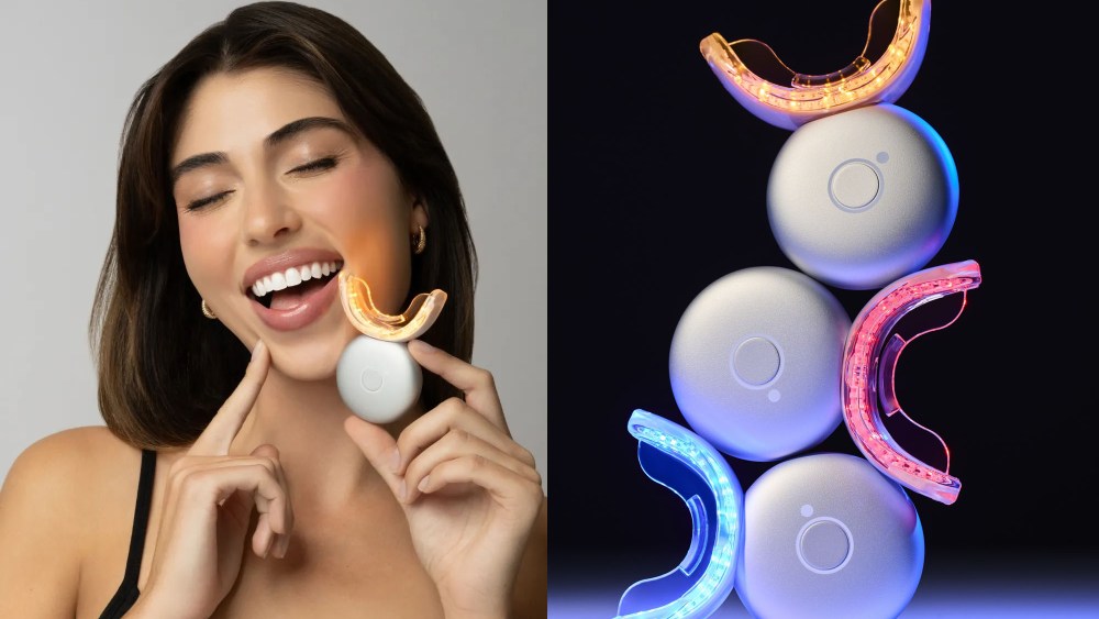 Moon Pro Glow Teeth Whitening Device, led oral beauty health device