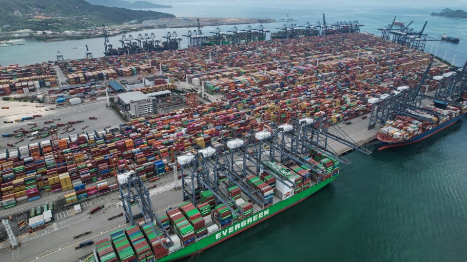 Walmart offers the service from three of the country’s largest ports—Yantian (seen here), Shanghai and Ningbo.