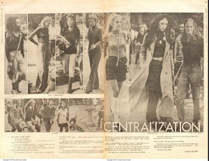 "Centralization" appeared in WWD on September 30, 1969.