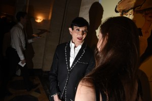 Amy Fine Collins at the Bloomingdales x Air Mail Event during New York Ready to Wear Fashion Week on September 5, 2024 in New York, New York.