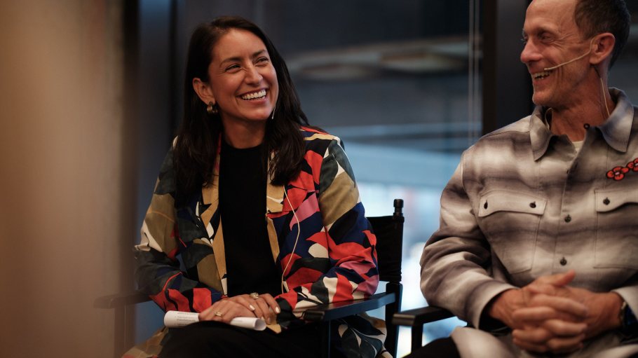 Yana Garcia, California secretary for Environmental Protection, and Eric Liedtke, founder and CEO of Unless Collective.