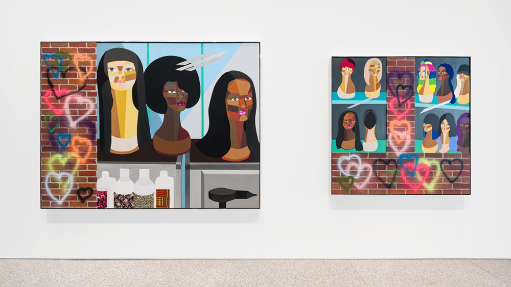 Derrick Adams‘ latest exhibition at the Amorepacific Headquarters in Seoul, South Korea.