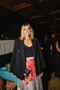 Anoushka Mac Crohon at the Gigi Hadid & Caviar Kaspia Dinner held at Caviar Kaspia during New York Fashion Week on September 5, 2024 in New York, New York.
