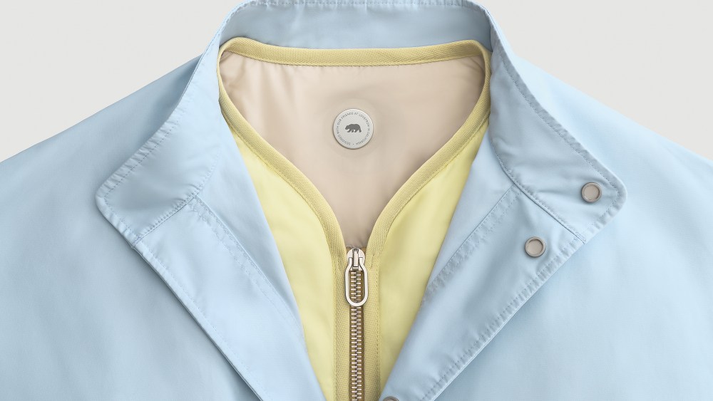 Details of a LoveFrom Moncler jacket