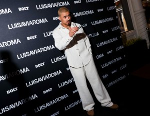 Quincy Brown at the LuisaViaRoma Flagship Store Opening Party during New York Ready to Wear Fashion Week on September 4, 2024 in New York, New York.