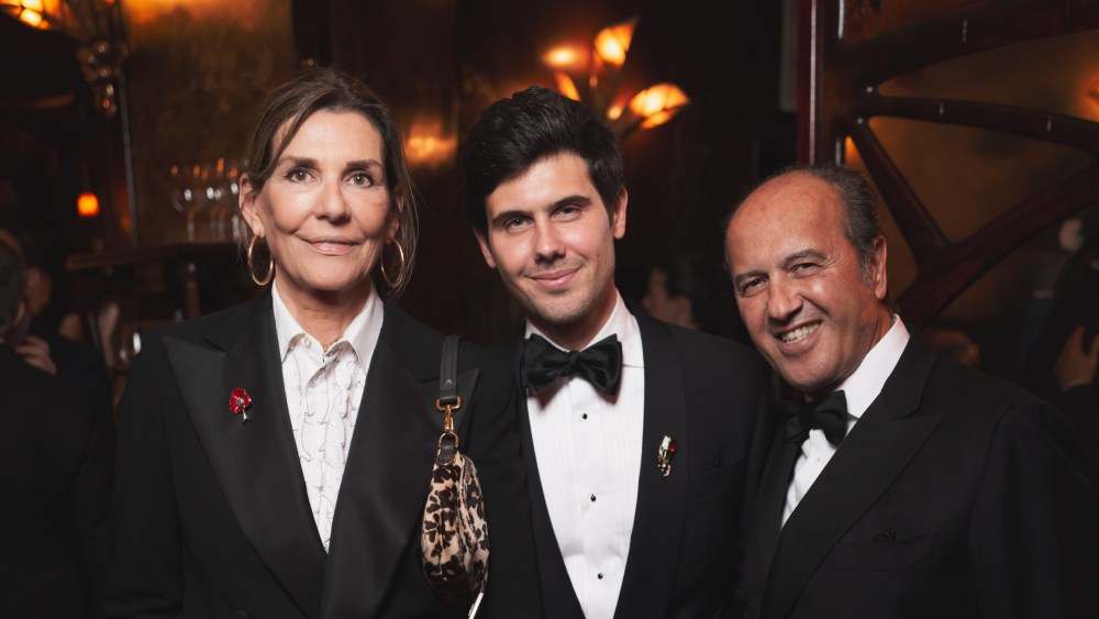 Martine, Alexandre and Prosper Assouline.