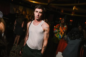 Benton Mcclintock at the Moda Operandi Kick-Off Cocktail party.