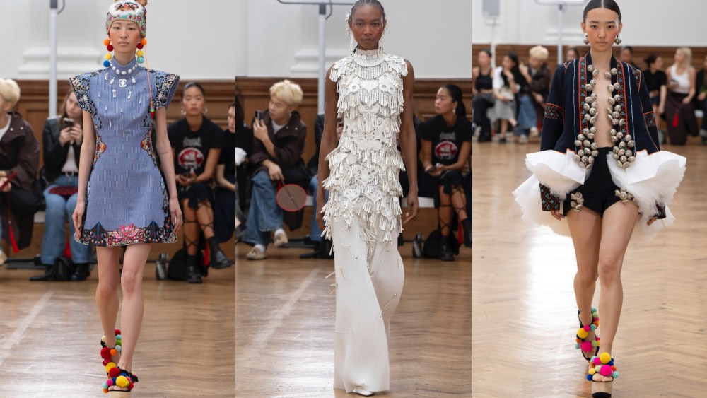 Looks from Mithridate's spring 2025 runway.