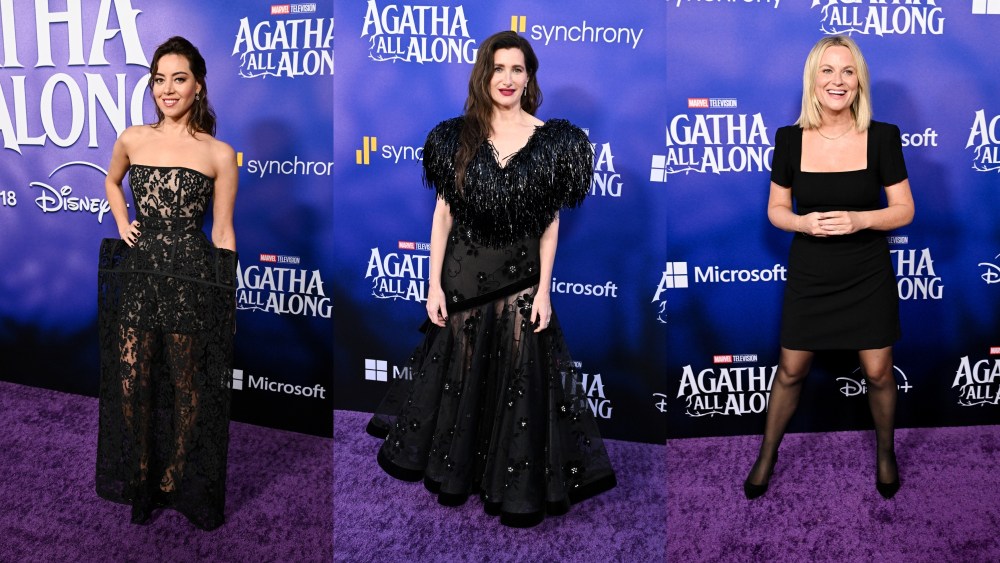 agatha all along, aubrey plaza, kathryn hahn, amy poehler