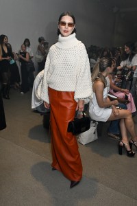 Marina Ingvarsson at the Area Spring 2025 ready-to-wear show.