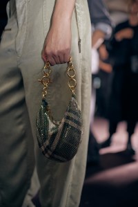 Backstage at Burberry Spring 2025 Ready-To-Wear Collection at London Fashion Week