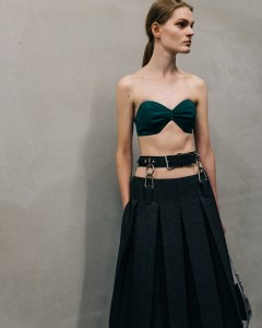 Backstage at Prada Spring 2025 Ready-to-Wear CollectionA