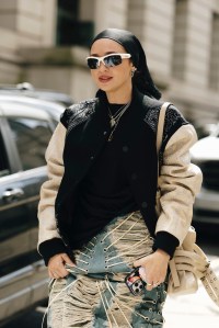 Street style at New York Fashion Week Spring 2025