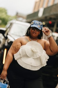 Street style at New York Fashion Week Spring 2025