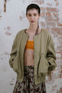 Backstage at Dries Van Noten Spring 2025 Ready-to-Wear Collection at Paris Fashion Week