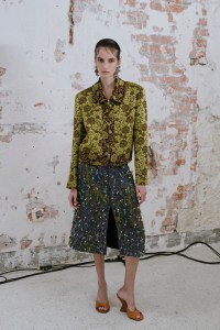 Backstage at Dries Van Noten Spring 2025 Ready-to-Wear Collection at Paris Fashion Week
