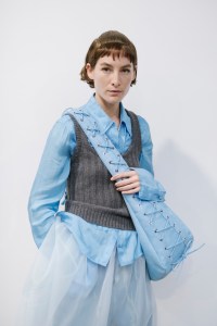 Backstage at Ganni Spring 2025 Ready-to-Wear Collection at Paris Fashion Week
