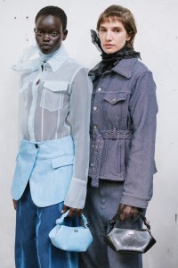 Backstage at Ganni Spring 2025 Ready-to-Wear Collection at Paris Fashion Week