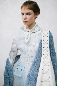 Backstage at Ganni Spring 2025 Ready-to-Wear Collection at Paris Fashion Week