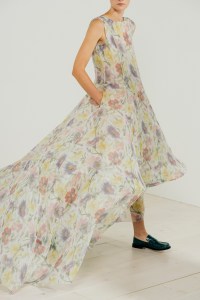 Backstage at Loewe Spring 2025 Ready-to-Wear Collection at Paris Fashion Week