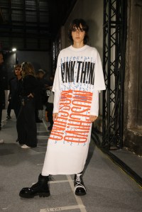 Backstage at Moschino Spring 2025 Ready-To-Wear Collection at Milan Fashion Week