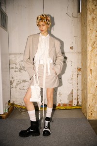 Backstage at Moschino Spring 2025 Ready-To-Wear Collection at Milan Fashion Week