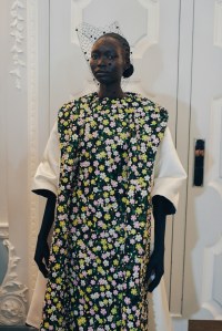 Backstage at Richard Quinn Spring 2025 Ready-To-Wear Collection at London Fashion Week
