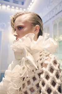 Backstage at Richard Quinn Spring 2025 Ready-To-Wear Collection at London Fashion Week