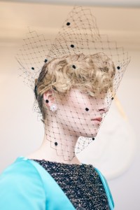 Backstage at Richard Quinn Spring 2025 Ready-To-Wear Collection at London Fashion Week